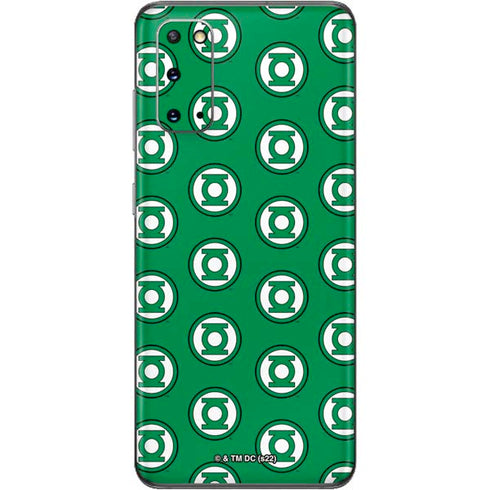 DC Comics Green Lantern Logo Pattern Galaxy S20 Skin