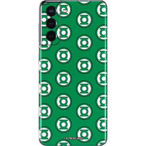 DC Comics Green Lantern Logo Pattern Galaxy S21 5G Skin