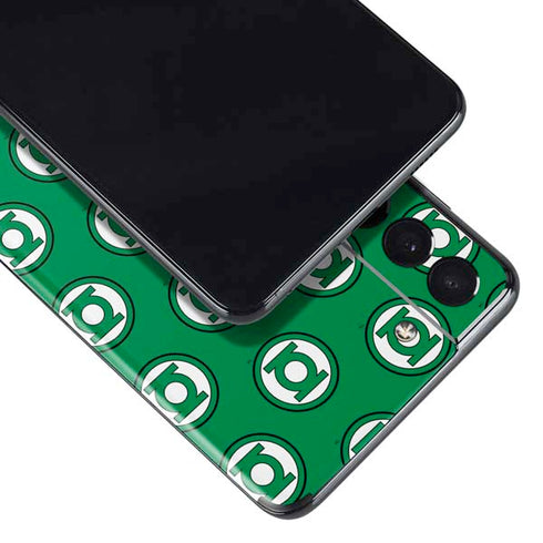 DC Comics Green Lantern Logo Pattern Galaxy S21 5G Skin