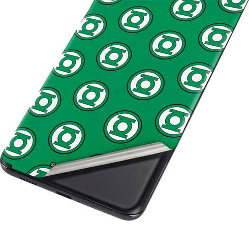 DC Comics Green Lantern Logo Pattern Galaxy S21 5G Skin