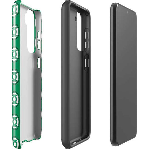 DC Comics Green Lantern Logo Pattern Galaxy S21 Plus 5G Pro Case