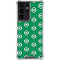 DC Comics Green Lantern Logo Pattern Galaxy S21 Ultra 5G Clear Case