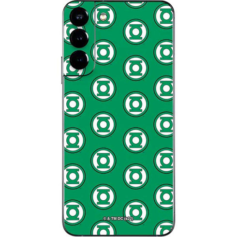 DC Comics Green Lantern Logo Pattern Galaxy S22 Plus Skin