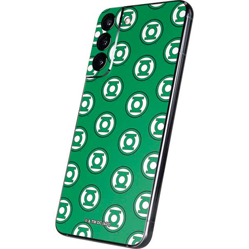 DC Comics Green Lantern Logo Pattern Galaxy S22 Plus Skin