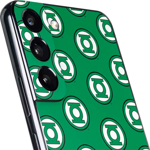 DC Comics Green Lantern Logo Pattern Galaxy S22 Plus Skin