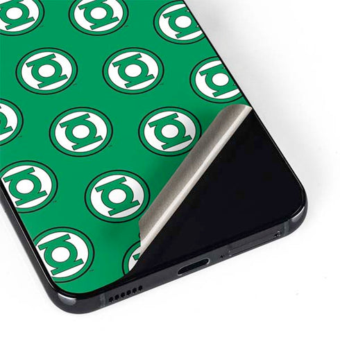DC Comics Green Lantern Logo Pattern Galaxy S22 Plus Skin
