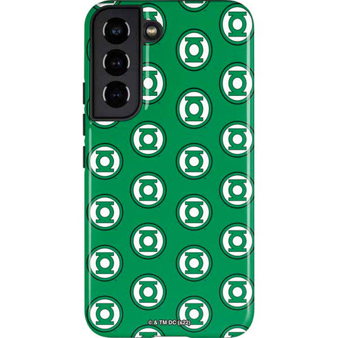 DC Comics Green Lantern Logo Pattern Galaxy S22 Pro Case