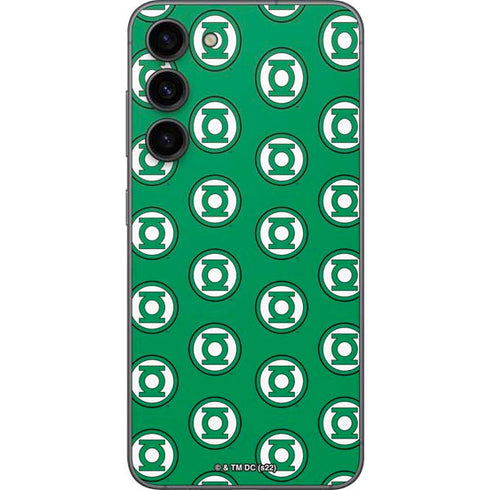 DC Comics Green Lantern Logo Pattern Galaxy S23 Plus Skin