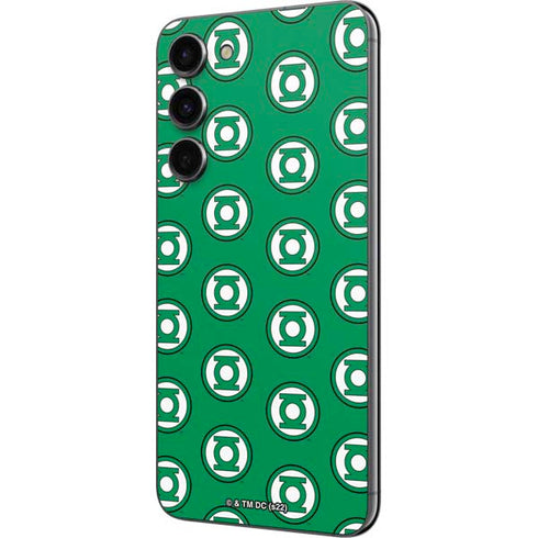 DC Comics Green Lantern Logo Pattern Galaxy S23 Plus Skin