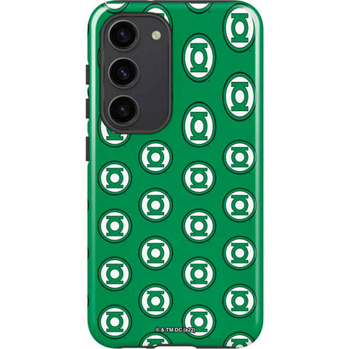 DC Comics Green Lantern Logo Pattern Galaxy S23 Pro Case