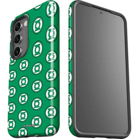 DC Comics Green Lantern Logo Pattern Galaxy S23 Pro Case