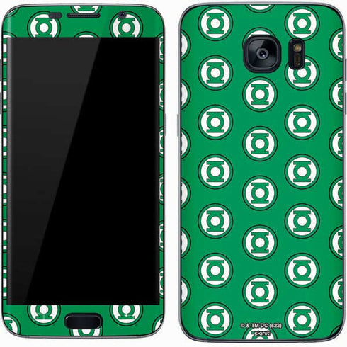 DC Comics Green Lantern Logo Pattern Galaxy S7 Skin