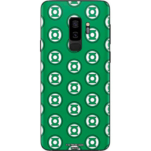 DC Comics Green Lantern Logo Pattern Galaxy S9 Plus Skin