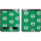 DC Comics Green Lantern Logo Pattern Galaxy Z Flip Skin