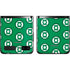 DC Comics Green Lantern Logo Pattern Galaxy Z Flip Skin