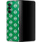 DC Comics Green Lantern Logo Pattern Galaxy Z Fold3 5G Skin