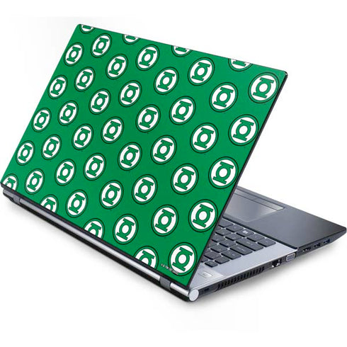 DC Comics Green Lantern Logo Pattern Generic Laptop Skin