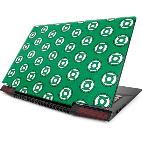 DC Comics Green Lantern Logo Pattern Lenovo IdeaPad Skin