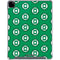 DC Comics Green Lantern Logo Pattern iPad Pro 12.9in (2020) Clear Case