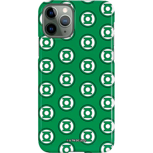DC Comics Green Lantern Logo Pattern iPhone 11 Pro Lite Case