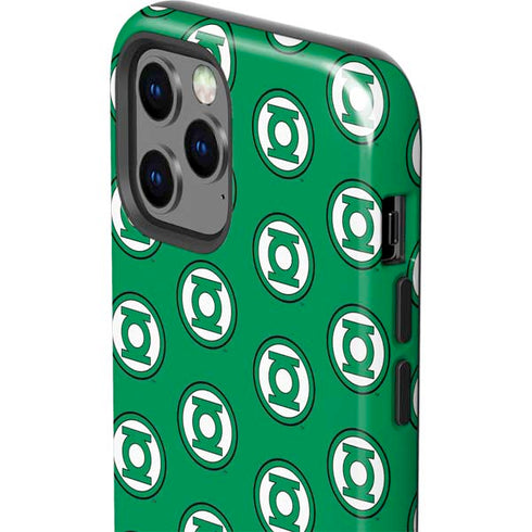 DC Comics Green Lantern Logo Pattern iPhone 12 Pro Impact Case