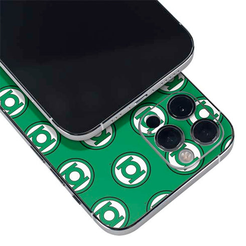 DC Comics Green Lantern Logo Pattern iPhone 12 Pro Max Skin