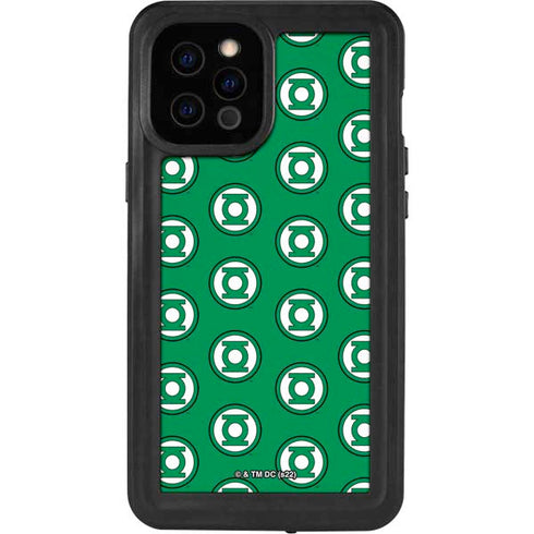 DC Comics Green Lantern Logo Pattern iPhone 12 Pro Max Waterproof Case