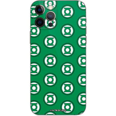 DC Comics Green Lantern Logo Pattern iPhone 12 Pro Skin