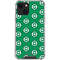 DC Comics Green Lantern Logo Pattern iPhone 14 Plus Clear Case