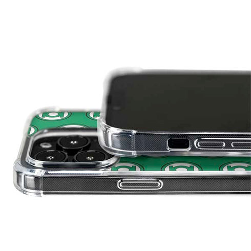 DC Comics Green Lantern Logo Pattern iPhone 15 Pro MagSafe Case
