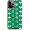 DC Comics Green Lantern Logo Pattern iPhone 14 Pro Max Clear Case