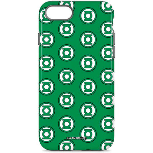 DC Comics Green Lantern Logo Pattern iPhone 8 Pro Case