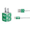 DC Comics Green Lantern Logo Pattern iPhone Charger (5W USB) Skin