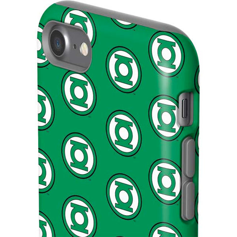 DC Comics Green Lantern Logo Pattern iPhone SE (2nd & 3rd Gen) Pro Case