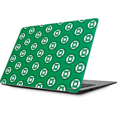 DC Comics Green Lantern Logo Pattern Apple MacBook Skin