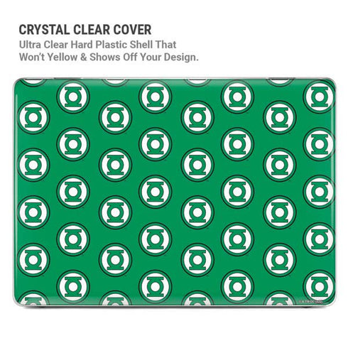 DC Comics Green Lantern Logo Pattern MacBook Air 15in (2023-2025) Case plus Skin