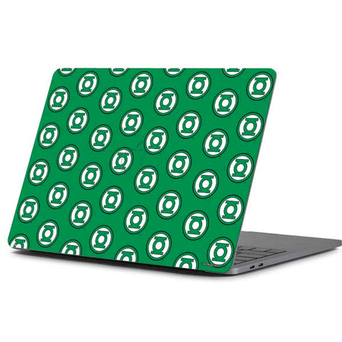 DC Comics Green Lantern Logo Pattern Apple MacBook Pro 13-inch Skin
