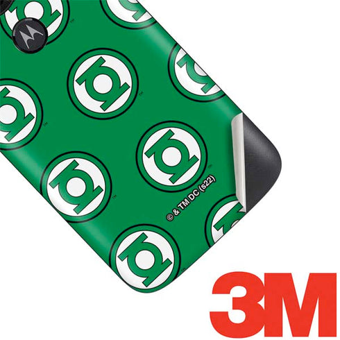 DC Comics Green Lantern Logo Pattern Moto E5 Play Skin