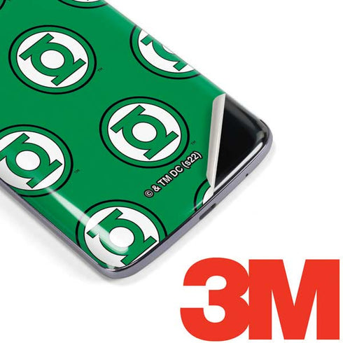 DC Comics Green Lantern Logo Pattern Moto E5 Plus Skin