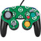 DC Comics Green Lantern Logo Pattern Nintendo GameCube Controller Skin