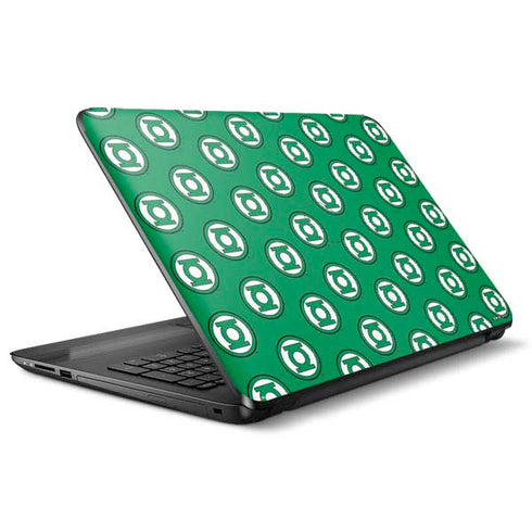 DC Comics Green Lantern Logo Pattern HP Notebook Skin