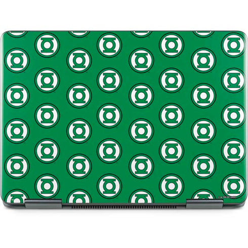 DC Comics Green Lantern Logo Pattern Notebook 9 Pro 13in (2017) Skin