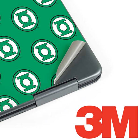 DC Comics Green Lantern Logo Pattern Notebook 9 Pro 13in (2017) Skin
