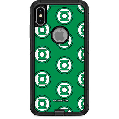DC Comics Green Lantern Logo Pattern Otterbox Commuter iPhone Skin