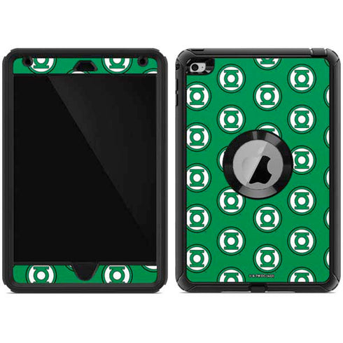 DC Comics Green Lantern Logo Pattern Otterbox Defender iPad Skin