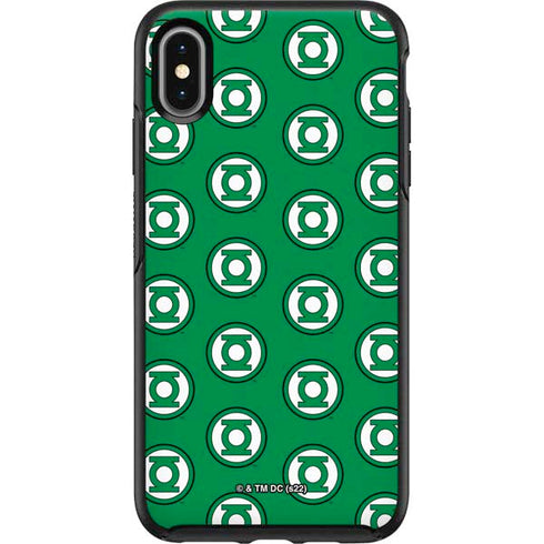 DC Comics Green Lantern Logo Pattern Otterbox Symmetry iPhone Skin