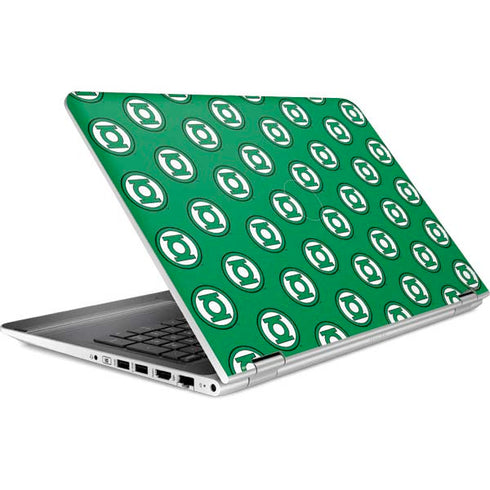 DC Comics Green Lantern Logo Pattern HP Pavilion Skin