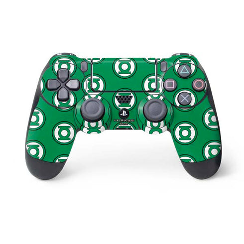 DC Comics Green Lantern Logo Pattern PS4 Controller Skin