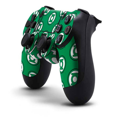 DC Comics Green Lantern Logo Pattern PS4 Controller Skin