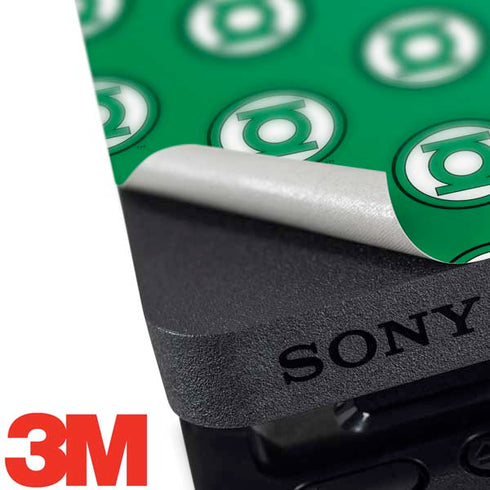 DC Comics Green Lantern Logo Pattern PS4 Slim Bundle Skin